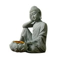 thumbnail image 4 of jicheng Buddha Statue Holder Collection Gift Figurine for Desk Hotel Bedroom hand hold face, 4 of 9
