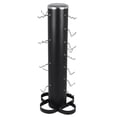 thumbnail image 2 of golytefs Vertical Gym Fitness Accessories Handle Rack with Lat And Curl Bar Revolving Bars Fitness Equipment Accessories Rack for 36 Handles & Straps, 2 of 8