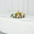 thumbnail image 5 of Balsa Circle 54x96 in Ivory Premium Polyester Rectangular Tablecloth Party Event Reception Decorations Supplies, 5 of 8