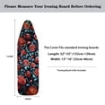 thumbnail image 5 of HELLHERO Red Rose Garden Iron Board Cover Elastic Edges Polyester Hook and Loop Fasteners with Easy Adjustment and Installation 15x54 Inches, 5 of 5