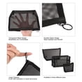 thumbnail image 4 of Inteprter Bolsa de almacenamiento Paquete de malla Bolsa de maquillaje Diseño transpirable Comodidad Accesorios para el hogar Equipo de Almacenamiento y organización del hogar, 4 of 6