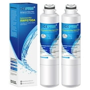 ICEPURE DA29-00020B Samsung Refrigerator Water Filter Replacement for DA29-00020A/B, HAF-CIN/EXP, RF28HFEDBSR, RF263BEAESR, RF263TEAESG, RF28HDEDBSR, HAF-CIN, RF4287HARS,RF4267HARS ,DA97-08006A 2PACK