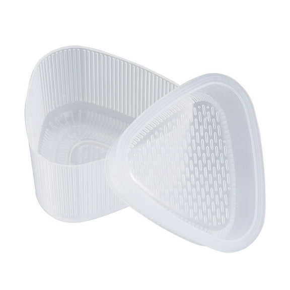 MUSEYA 3 Set Triangle Rice Mold PP DIY Making Sushi Seaweed Snacks for Home Cooks