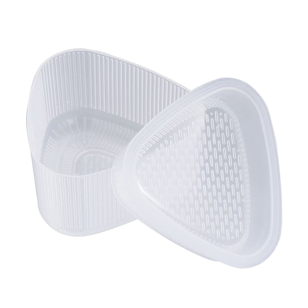 EeaseMX Juego de 3 moldes triangulares para hacer bolas de arroz, ideales para hacer sushi, con algas (triángulos grandes y pequeños)