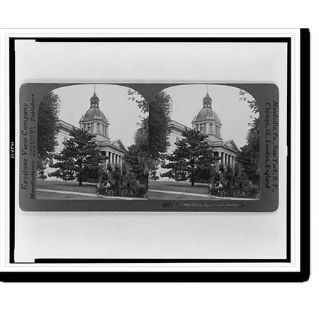 Historic Print, Tallahassee, Florida State Capitol, 16" x 20"
