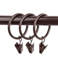 thumbnail image 1 of Curtain Rings w/ Clips 1-3/8" (Set of 10), 1 of 4