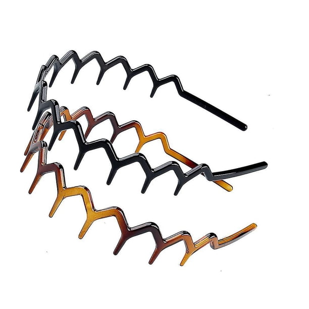 Diadema con dientes YONGSHENG Peine de plástico 2 piezas