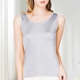 thumbnail image 2 of TYGHBN Womens Silk Tank Tops/ Silk Sleeveless Blouses/Summer Real Silk Sleeveless T Shirt 5 Way Bra Tops Women Backless Tops for Women Corset Top with Sleeves Top Women Crop Dressy Cardigan Women, 2 of 6