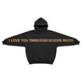 thumbnail image 4 of Tisuna Toddler Hoodies Girls Relaxed Fit Letter Print Hoodie With Kangaroo Pocket Teen And Youth Everyday Wear Long Sleeve Tops Clothes Size 3-4 Years, 4 of 6