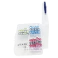 thumbnail image 2 of Conectores termorretráctiles a tope, aislados, impermeables, para cables eléctricos, terminales de anillo de soldadura de crimpado, 50 unidades, 2 of 14