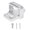 Silver, variant on Xirurus Boost Controller Solenoid Valve Mount Bracket Aluminium Alloy 3 Port for MAC Boost Controller Solenoid Valve Silver Auto Parts 3.54x3.15x1.96 inches / 9x8x5 cm Engine Replacement Accessory