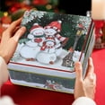 thumbnail image 3 of Uxgjfwu Christmas Tin Gift Box for Candy Snacks Cookies Metal Storage Holiday Decoration for Party Favors Kids Adults Seasonal Gift, 3 of 6