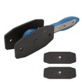 thumbnail image 1 of Herramienta de prensa de pinza de freno, herramientas esparcidoras de llave de trinquete ajustable de 360 grados para la mayoría de camiones y vehículos, color azul, 1 of 8