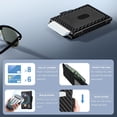 thumbnail image 3 of Funda plegable Wallet Umoven de piel con bloqueo RFID para hombre, 3 of 6