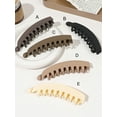 thumbnail image 2 of 5 Pieces Banana Hair Clips,5 Inch Large Banana Clip for Thin Fine Thick hair,Non Slip Banana Claw Clips for Women, 2 of 10