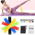 thumbnail image 4 of QHUDLV Resistance Bands Loop Set Strength Fitness Leg Exercise Yoga Workout Pull U, 4 of 9