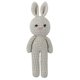 thumbnail image 2 of Conejo de ganchillo para bebé, lindo Animal de peluche hecho a mano, juguete calmante, E65D, 2 of 4