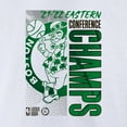 thumbnail image 4 of Men's Fanatics White Boston Celtics 2022 Eastern Conference Champions Locker Room T-Shirt, 4 of 4