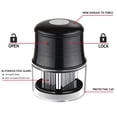 thumbnail image 1 of kitchen meat tenderizer, stainless steel barbecue meat tenderizer, 1 of 5