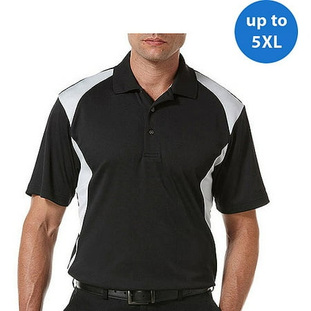 Ben Hogan's Big Men's Short Sleeve 2 Color Block Polo