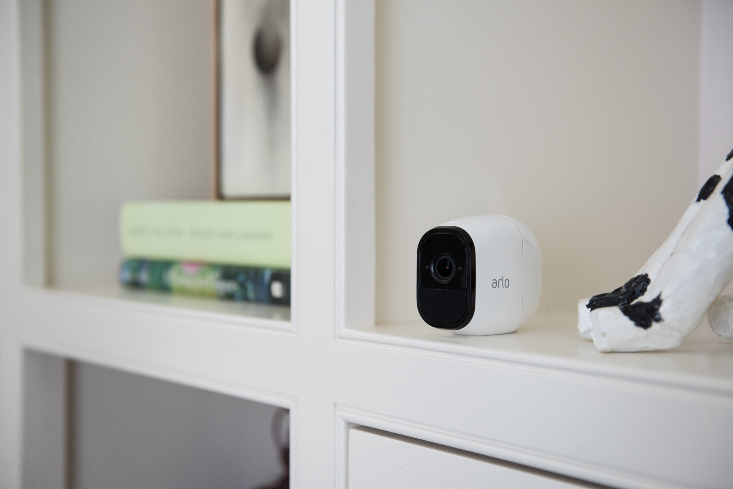 Arloâ„¢ Encore Pro Certified Security Camera System with Siren â€“ 4 Rechargeable Wire-Free 720p HD Cameras with Audio, Indoor/Outdoor, Night Vision (VMS4430-100NAX)