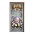 thumbnail image 1 of YWIYIUD 1PC Happy Easter Door Cover Easter Decorations, 71x35 Inch Easter Rabbit Eggs Door Banner Welcome Easter Banner Spring Theme Rabbit Door for Front Door Wall Indoor Outdoor Home Decor, 1 of 7