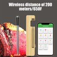 thumbnail image 4 of Teissuly Smart Meat Thermograph 656FT Truly Wireless Meat Thermograph Meat Thermograph For Grilling And Smog Wireless Food Thermograph For BBQ Oven Smoker Rotisser Teissuly WER202401227843, 4 of 9