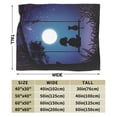 thumbnail image 3 of ZICANCN Swing Girl Cat Anti-Pilling Flannel Bed Throw Blankets - Couch-Ultra-Soft Micro Fleece Sofa Bed Camping Travel Blanket for Adults 60"x50", 3 of 8