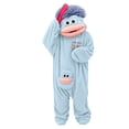 thumbnail image 2 of Funny Big Mouth Monster Onesie Pajamas – Oversized Plush Fleece Hooded One Piece for Sleep & Halloween, Christmas Party , 12 Colors, S to XXL, 2 of 6