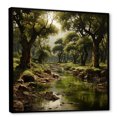 thumbnail image 2 of Designart "Gethsemane Garden Christian View III" Christianity Floater Framed Wall Art Prints, 2 of 5