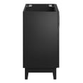thumbnail image 3 of Modway Miles 36" Wood Bathroom Vanity Cabinet with Tapered Legs in Black, 3 of 9