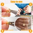 thumbnail image 7 of 100Pcs 18K Gold Plated Jump Ring 5.5mm Copper Open Jump Ring for Jewelry Making Necklace Bracelet and Earring Rings Connectors for Keychains and Charms, 7 of 7