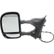 Kool Vue Towing Mirror Compatible With 2000-2005 Ford Excursion Left Driver Side Heated w/ Blind Spot Corner Glass Paintable Kool-Vue