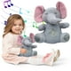 thumbnail image 5 of Juguete Musical para Bebé Con Elefante Pequeño Con Luces Musicales Y Respiración (elefante), 5 of 9