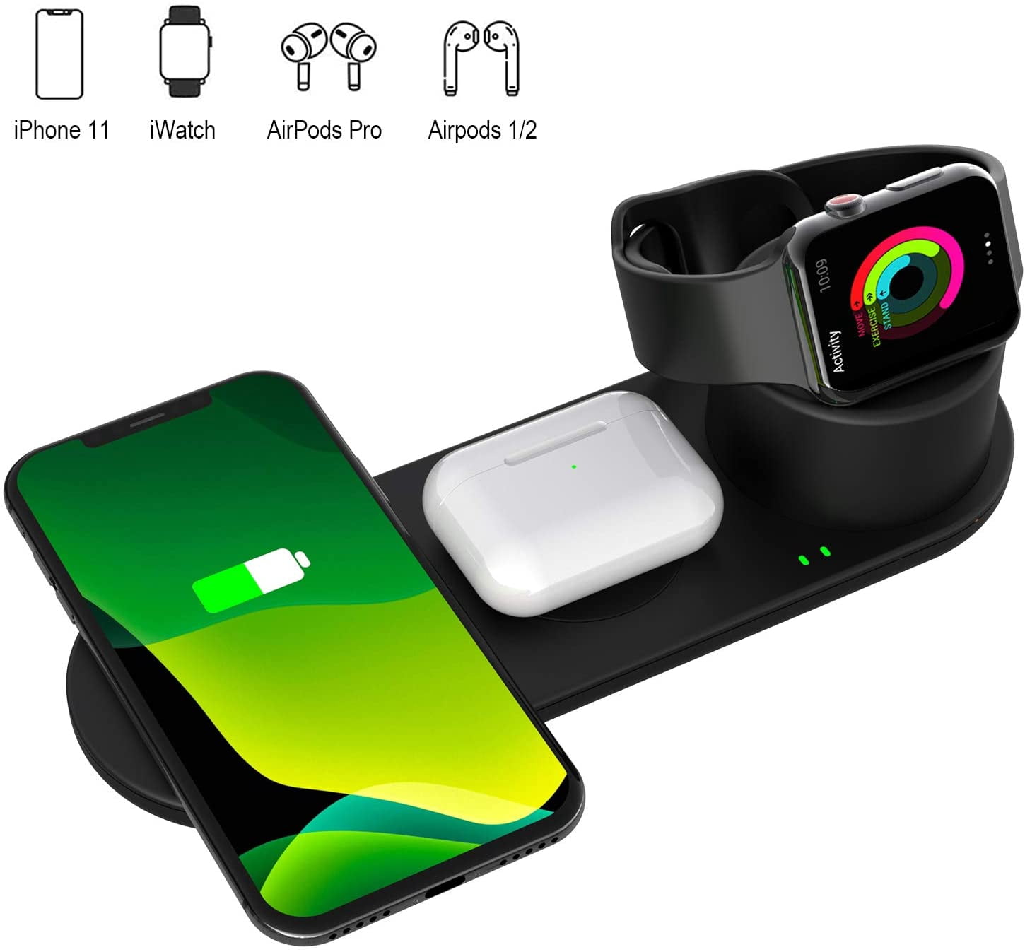 Aresh 3 in 1 Wireless Charger Charging 