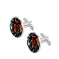 thumbnail image 2 of Fish Elegant Dress Shirt Stainless Steel Cufflinks for Men, Formal Occasions, 2 of 6