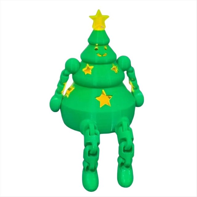 Muñeca Móvil de Escritorio Impresión 3D Decoraciones Navideñas Decoraciones Articuladas Móviles Regalos Festivos de Cumpleaños para Niños e