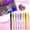 A001- Black, variant on Invisible Ink Pen, 5 Inch Purple Uv Light Pen, Invisible Ink Pens with Uv Light for Student, Spy Gear Party Favor for Boys Girls, Goodie Bag Stuffer for Play and Game Activities