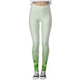 thumbnail image 3 of WILLBEST Leggings de Mujer, Pantalones de Yoga de Cintura Alta, Para Entrenamiento, Correr, Atléticos, Elásticos, Suaves, Transpirables, Ajuste Cómodo Grande, 3 of 4