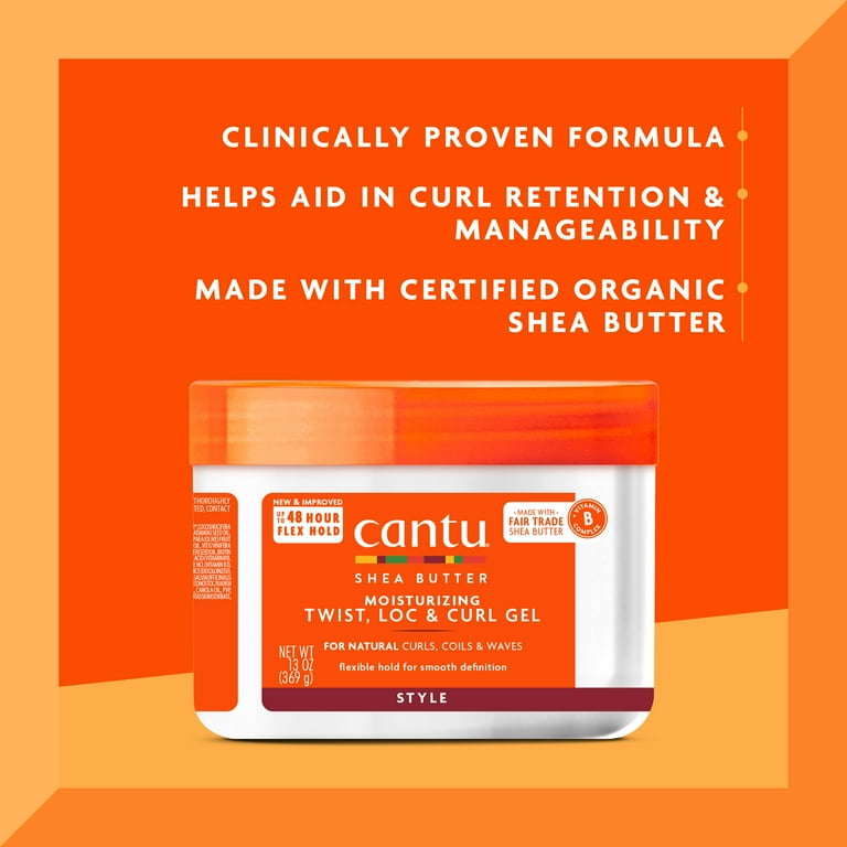 CANTU Shea Butter Moisturizing Twist & Lock Gel (13oz) CANTU Shea Butter Moisturizing Twist & Lock Gel (13oz)