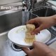 thumbnail image 3 of Cepillo para fregar platos de bambú con jabonera, juego de cepillos de limpieza para fregar platos de cocina para lavar platos, olla/sartén de hierro fundido JAMW Sencillez, 3 of 5