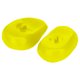thumbnail image 4 of 1 par de Orejeras de silicona Zulema reutilizables para teñir el cabello con aceite Amarillo, 4 of 5
