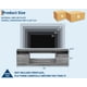 thumbnail image 3 of Qinaqin Moderno TV Soporte para Up to 75 inch, 3 of 6