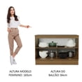 thumbnail image 5 of Gabinete Bajo Cocina Madesa Agata con Encimera MC 01, 120 cm, 2 puertas, 5 of 5