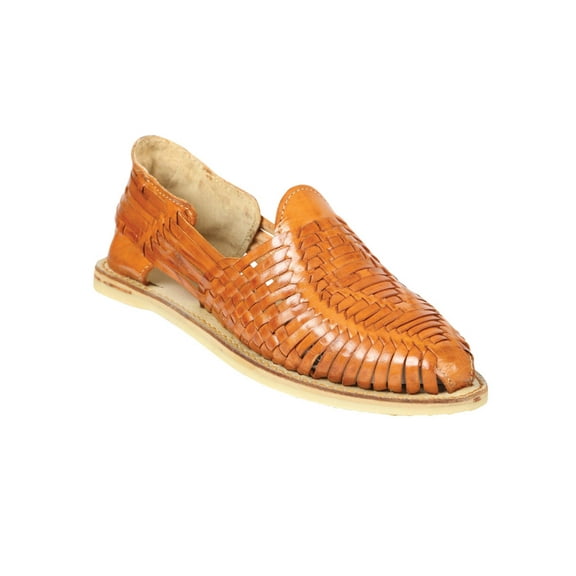 Mexican Artisanal Sandals Leather Tan 604016