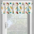 thumbnail image 4 of Ambesonne Ice Cream Valance & Curtain, Geometrical Graphic, 55"x30", Multicolor, 4 of 6