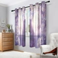 thumbnail image 7 of BZSMCE Window Curtain Panels Fashion Lunar Blossom Serenity Printed 63x42in/63x52in, 7 of 7