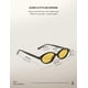 thumbnail image 4 of Gafas de sol TIJN Olisa Retro Ovaladas Polarizadas UV400 para mujeres/hombres, 4 of 9