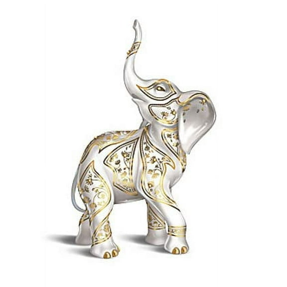 The Bradford Exchange Blake Jensen Golden Prosperous Beginnings Porcelain Figurine