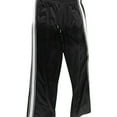 thumbnail image 2 of ZHUASHUM Men Pants Solid Color Soft Sweatpants Comfy Loose Wide Leg Trousers Sports Running Jogger Straight Leg Pants Black S, 2 of 4